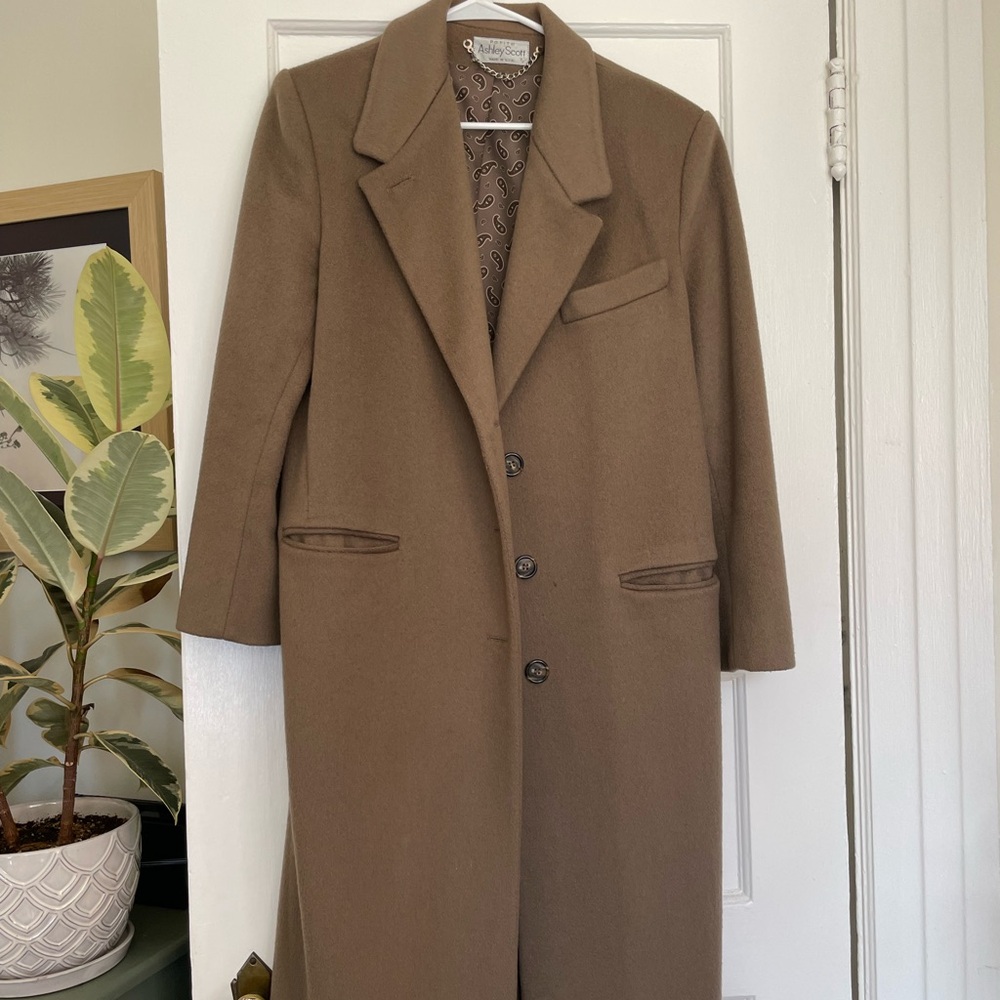 Classic Brown Overcoat